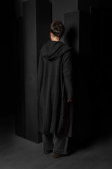 DANIEL ANDRESEN-CARDIGAN-TULIP-BLACK