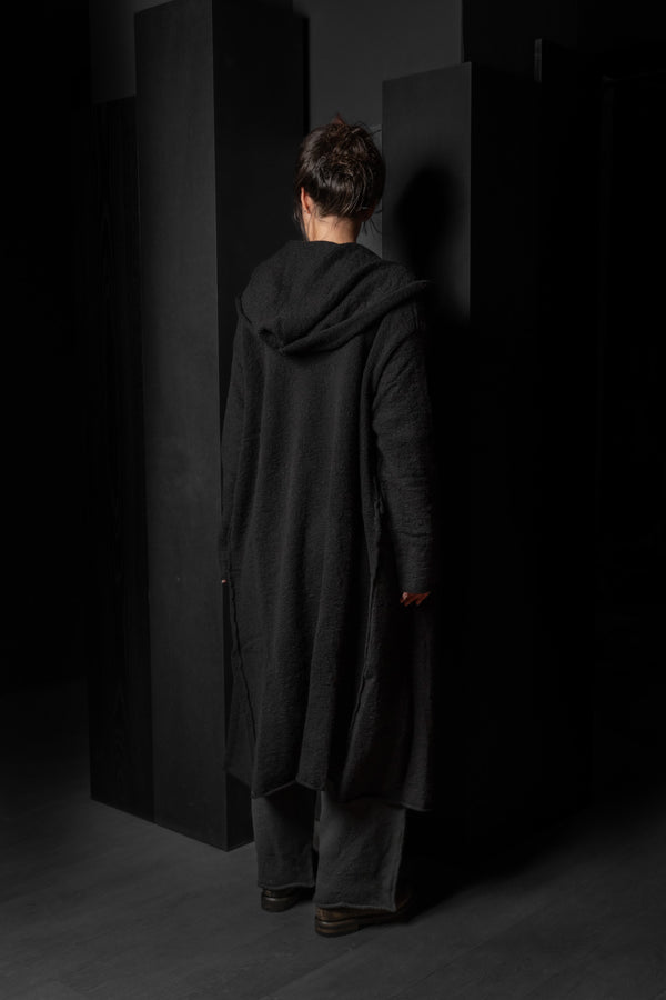 DANIEL ANDRESEN-CARDIGAN-TULIP-BLACK