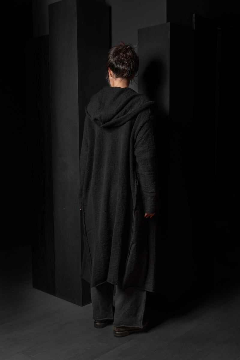 DANIEL ANDRESEN-CARDIGAN-TULIP-BLACK