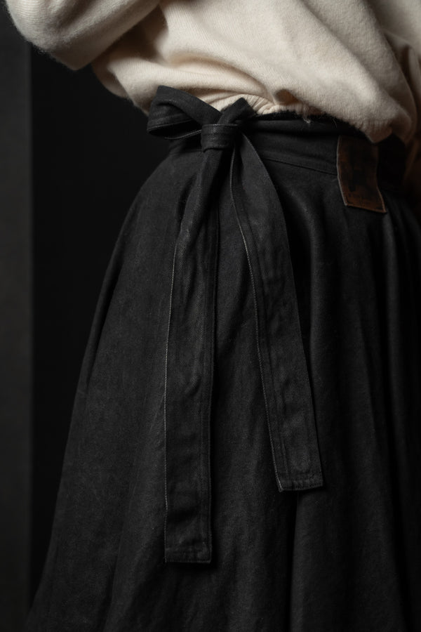 RUNDHOLZ-SKIRT-1030314-BLACK GLOSS