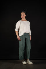 KATHARINA HOVMAN-PANTS-251289K-PETROLIO