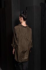 KATHARINA HOVMAN-BIG BLOUSE-255540-CIGAR