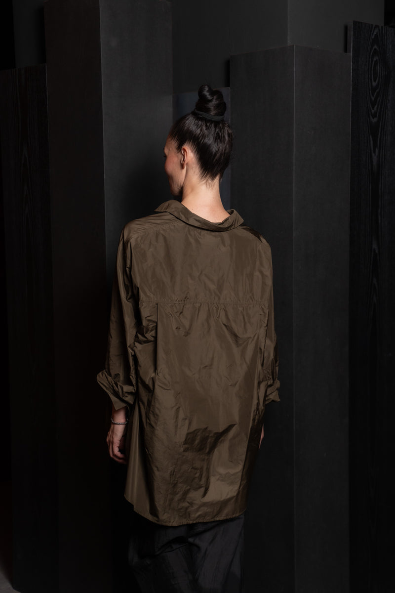 KATHARINA HOVMAN-BIG BLOUSE-255540-CIGAR