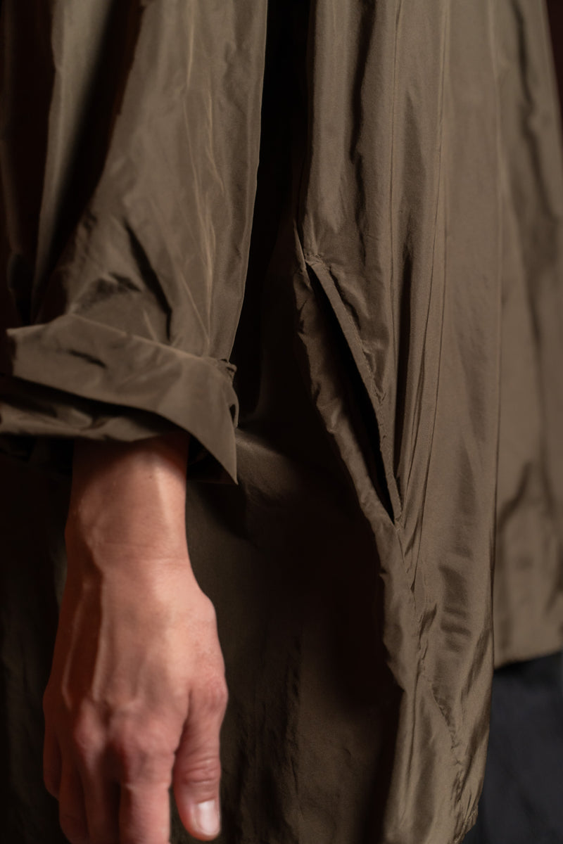 KATHARINA HOVMAN-BIG BLOUSE-255540-CIGAR