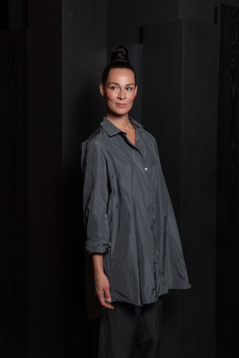 KATHARINA HOVMAN-OVERSIZEBLOUSE-255553-STEEL
