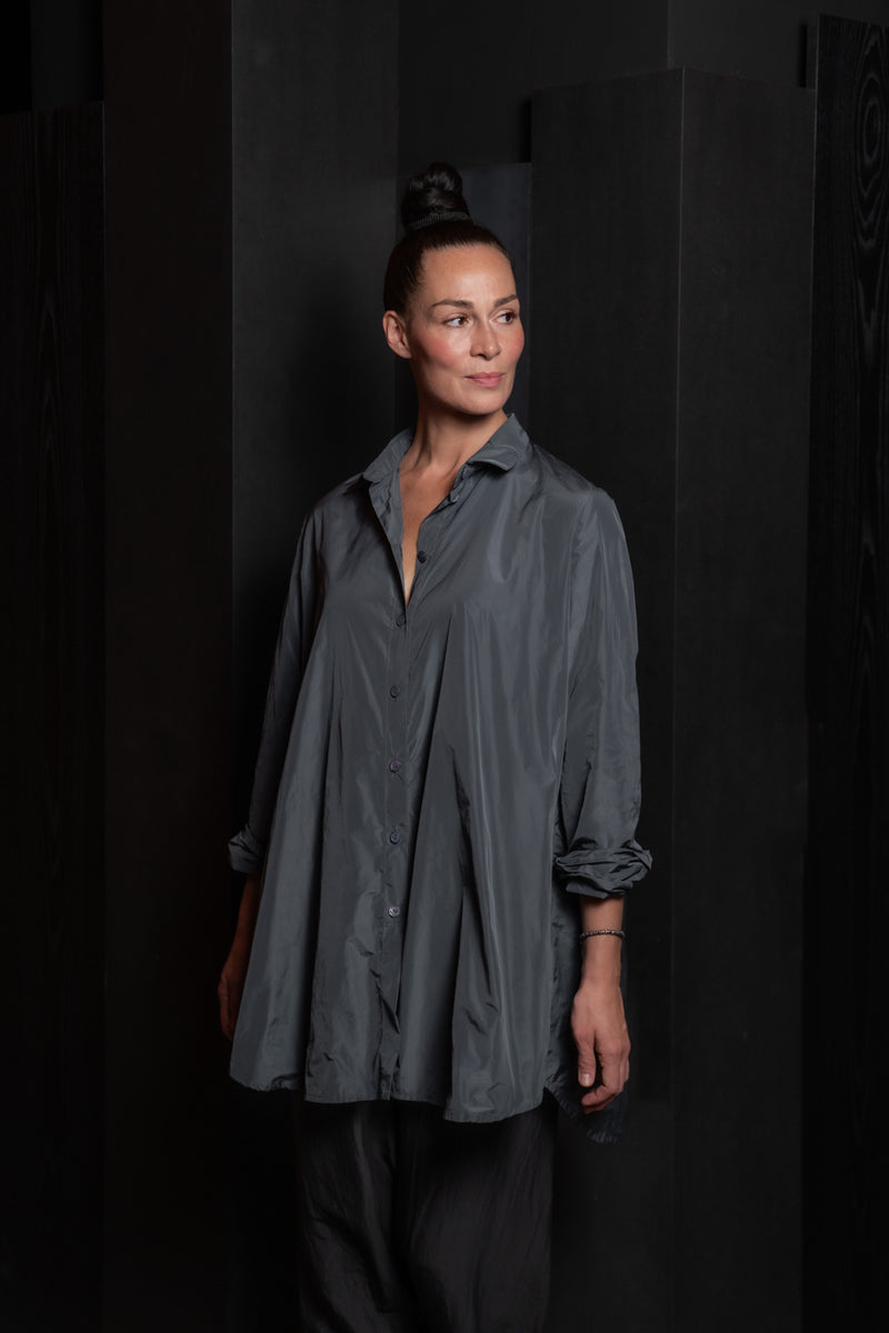 KATHARINA HOVMAN-OVERSIZEBLOUSE-255553-STEEL