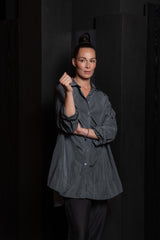 KATHARINA HOVMAN-OVERSIZEBLOUSE-255553-STEEL
