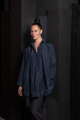 KATHARINA HOVMAN-OVERISZEBLOUSE-255553-MARINE