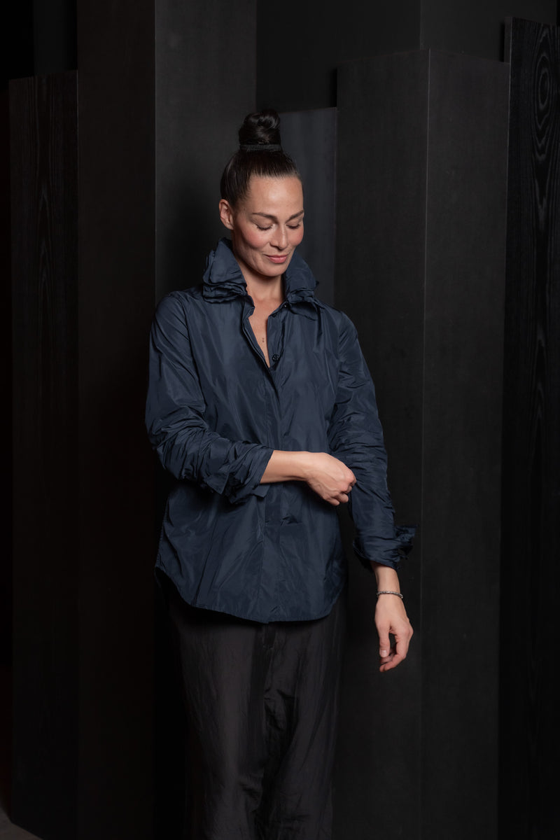 KATHARINA HOVMAN-DECO BLOUSE-255542-MARINE