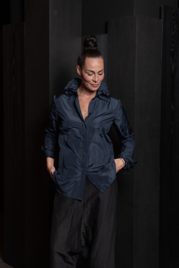 KATHARINA HOVMAN-DECO BLOUSE-255542-MARINE