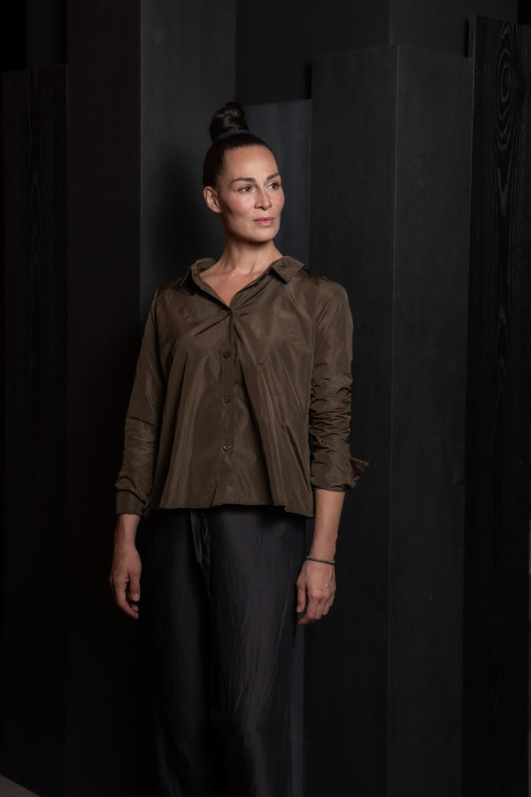 KATHARINA HOVMAN-BLOUSE-255516S-CIGAR
