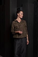 KATHARINA HOVMAN-BLOUSE-255516S-CIGAR