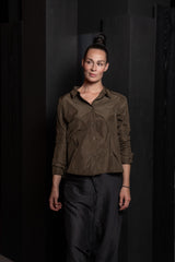 KATHARINA HOVMAN-BLOUSE-255516S-CIGAR