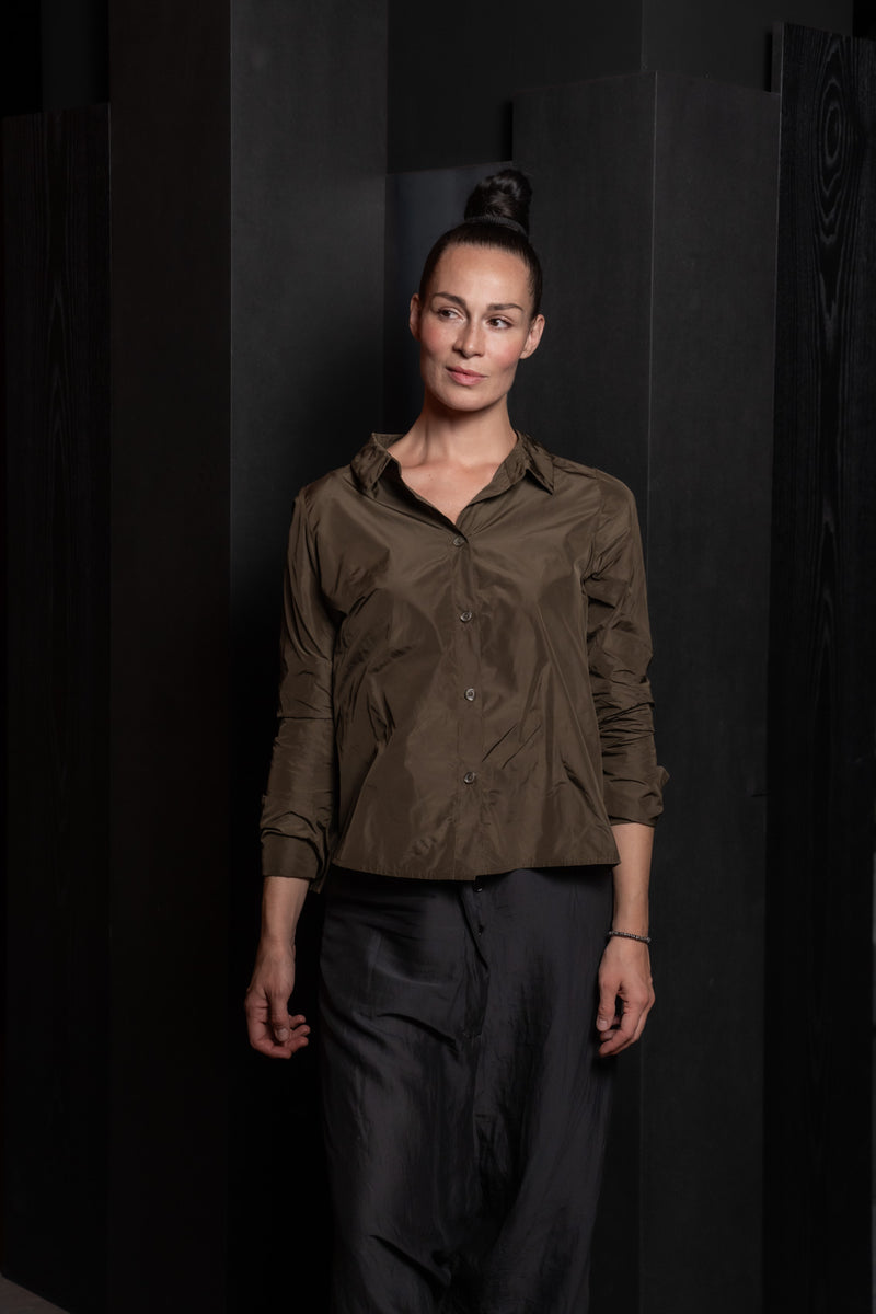 KATHARINA HOVMAN-BLOUSE-255516S-CIGAR