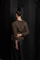 KATHARINA HOVMAN-BLOUSE-255516S-CIGAR