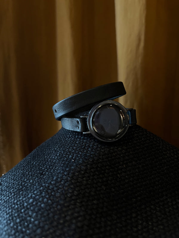 NEJICOMMU-WATCH-UNIVESE 2 WRAP ROUND-BLACK/BLACK-M