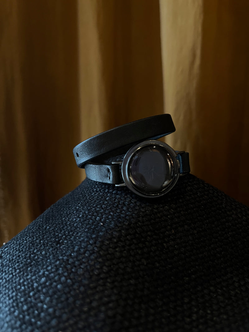 NEJICOMMU-WATCH-UNIVESE 2 WRAP ROUND-BLACK/BLACK-M