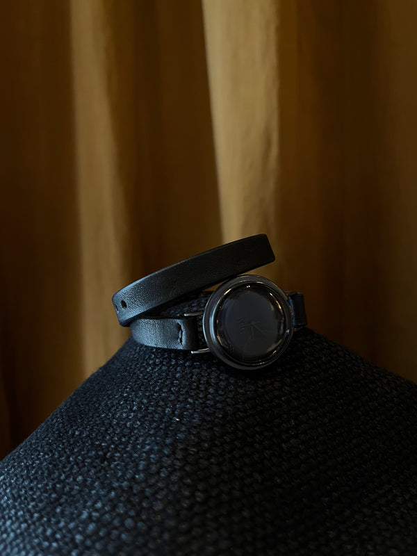 NEJICOMMU-WATCH-UNIVESE 2 WRAP ROUND-BLACK/BLACK-M