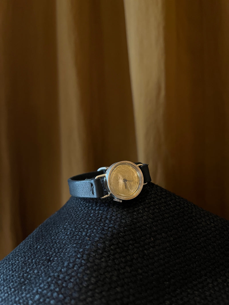 NEJICOMMU-WATCH-RIPPLES-GOLD/SILVER
