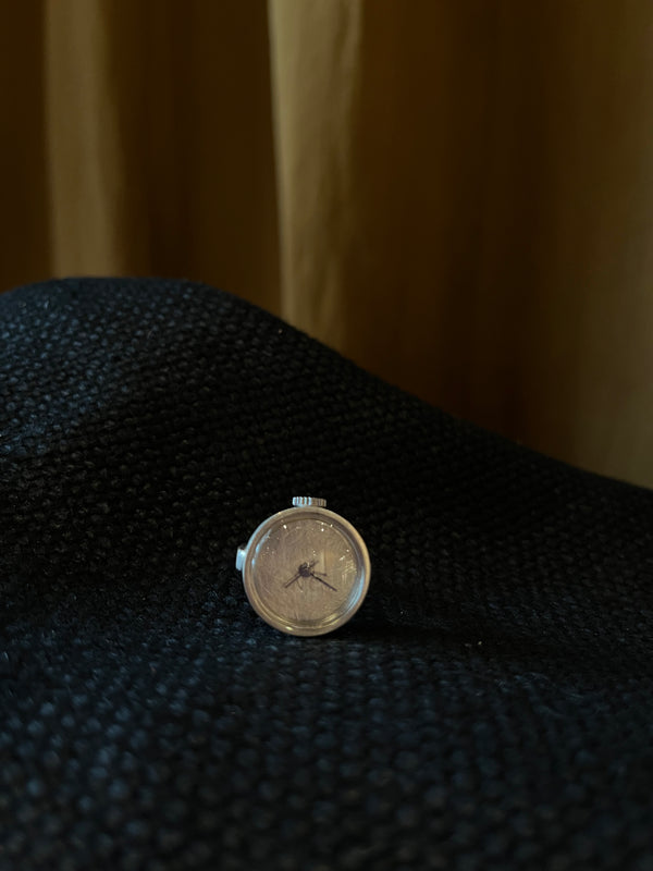 NEJICOMMU-RING-WATCH-SILVER/SILVER