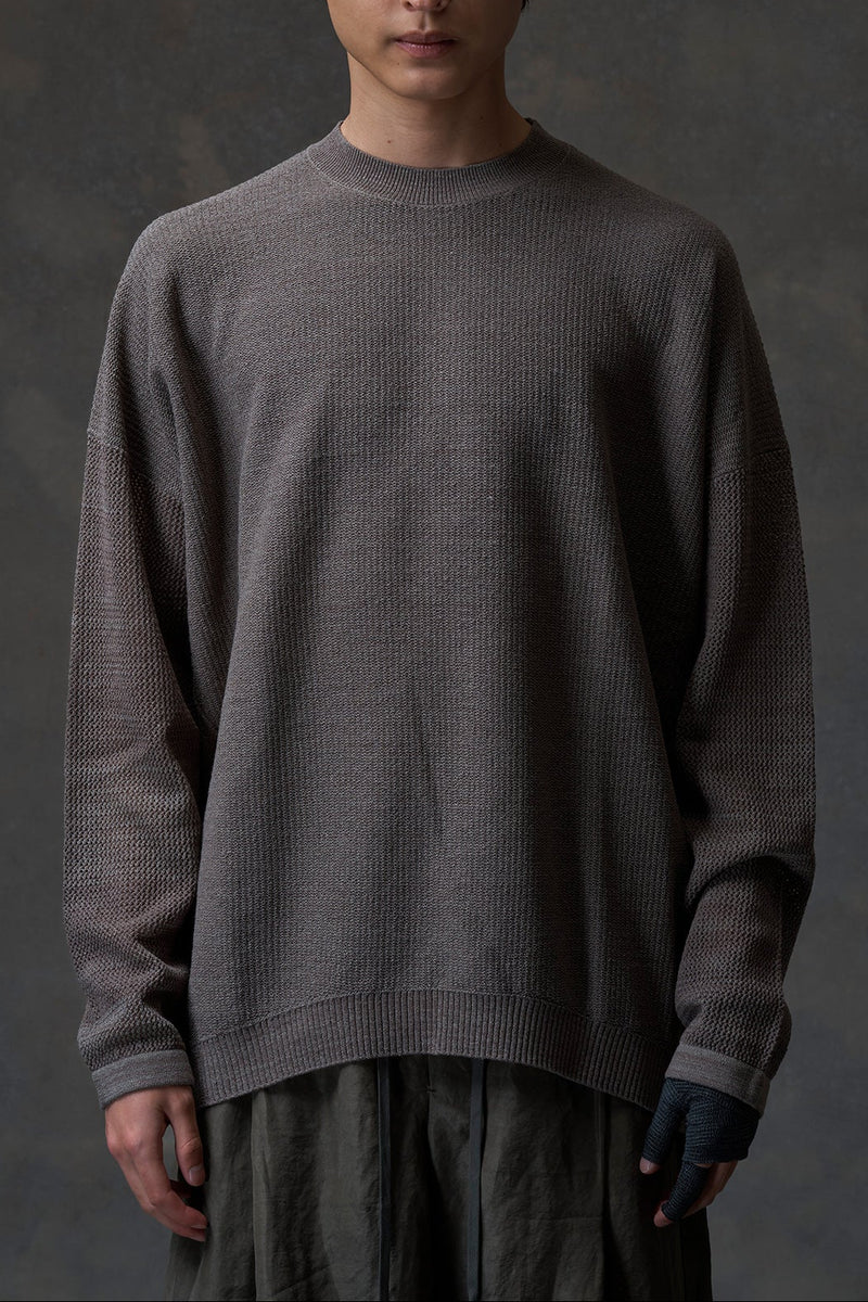 DEVOA-PULLOVER-SKT-CSMM-STONE GREY
