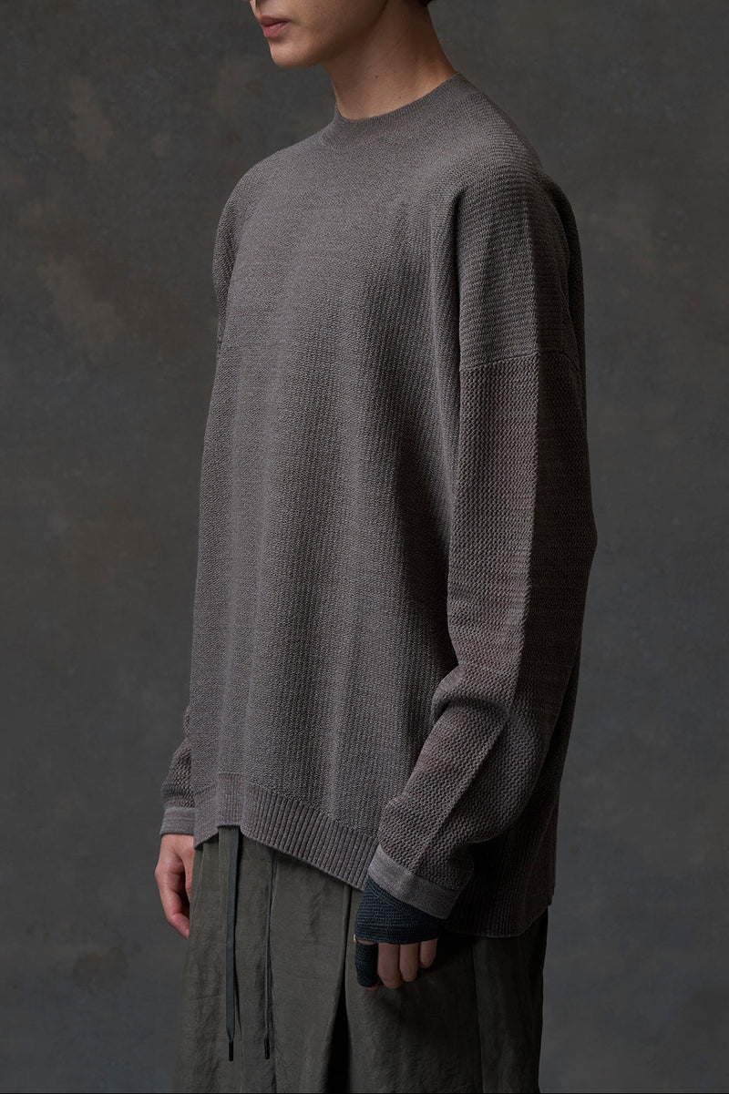 DEVOA-PULLOVER-SKT-CSMM-STONE GREY
