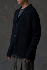 DEVOA-KNIT CARDIGAN-SKT-RASC-BLK