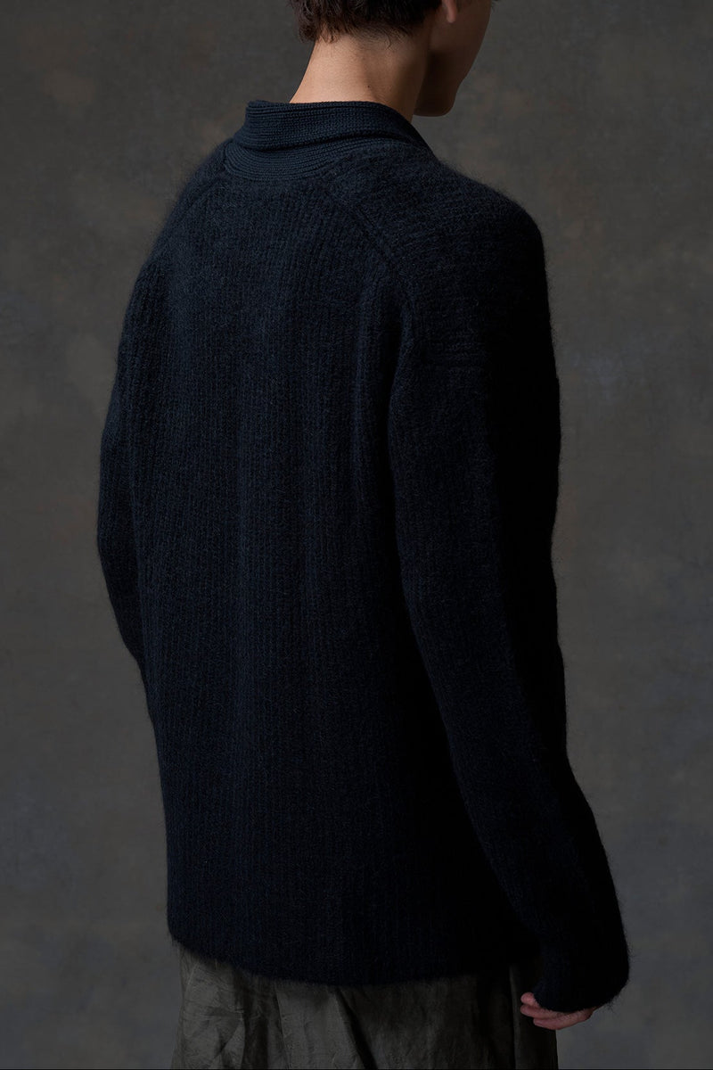 DEVOA-KNIT CARDIGAN-SKT-RASC-BLK