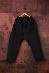 JAN JAN VAN ESSCHE-TROUSERS #88-BLACK STRIPED