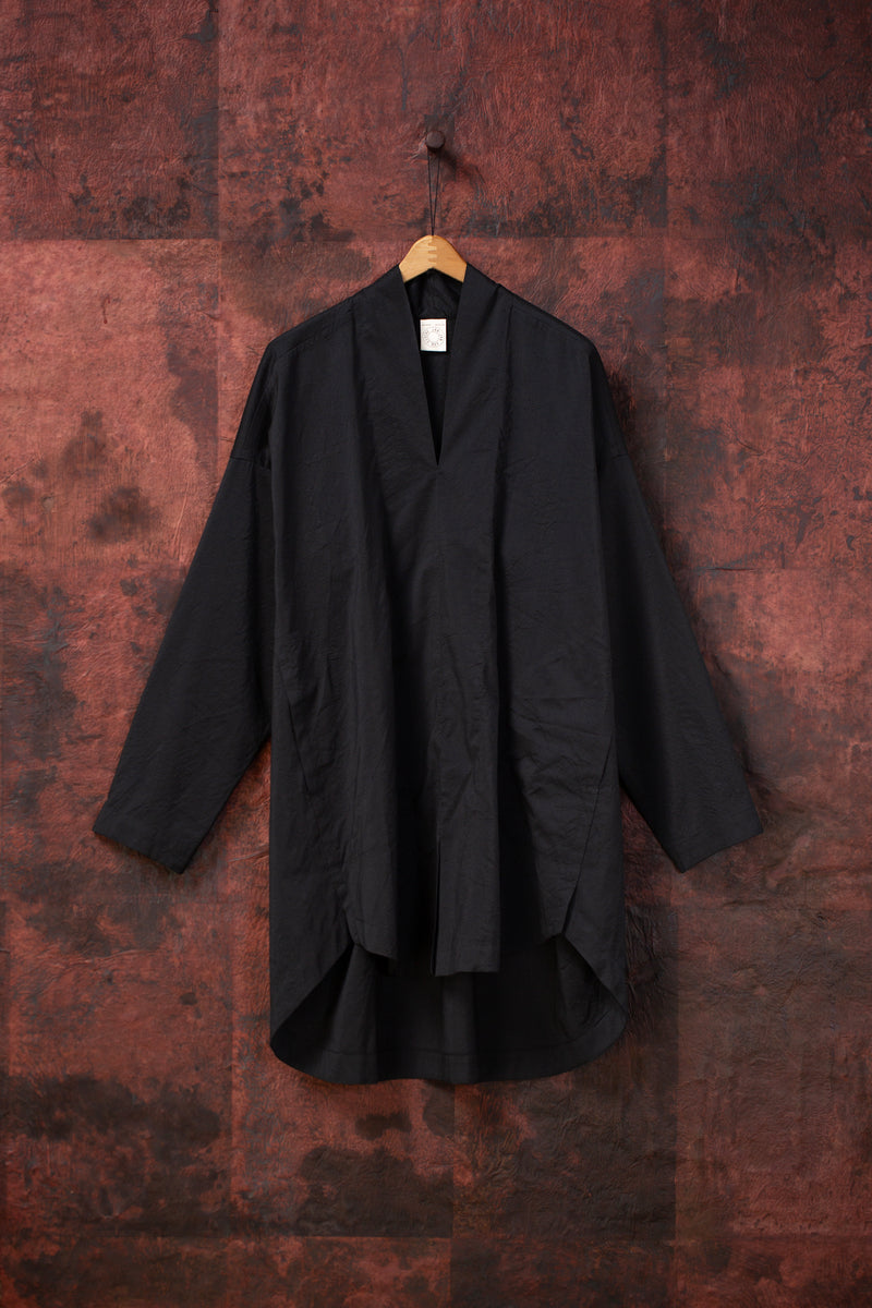 JAN JAN VAN ESSCHE-TUNIC #42-DEEP BLACK