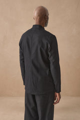 HANNIBAL COLLECTION-SHIRT-PIERCE 101.-LAMP BLACK