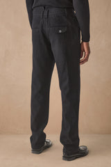 HANNIBAL COLLECTION-TROUSERS-HUBI 232.-LAMP BLACK