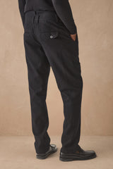 HANNIBAL COLLECTION-TROUSERS-HUBI 232.-LAMP BLACK
