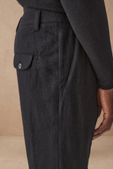 HANNIBAL COLLECTION-TROUSERS-HUBI 232.-LAMP BLACK