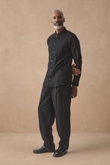 HANNIBAL COLLECTION-SHIRT-PIERCE 101.-LAMP BLACK
