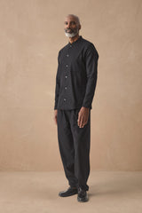 HANNIBAL COLLECTION-SHIRT-PIERCE 101.-LAMP BLACK