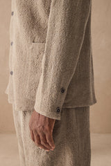 HANNIBAL COLLECTION-SHIRT-PIERCE 101.-NUTMEG