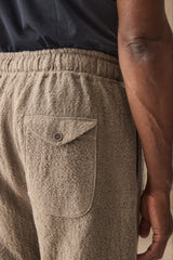 HANNIBAL COLLECTION-TROUSERS-WIKTOR 236.-NUTMEG