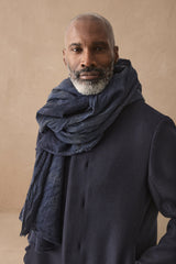 HANNIBAL COLLECTION-SCARF- SILAS 54.-DEEP SEA