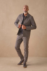 HANNIBAL COLLECTION-JACKET-ERIC 59.-FADED SLATE