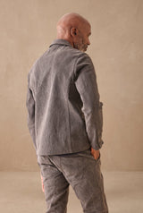 HANNIBAL COLLECTION-JACKET-ERIC 59.-FADED SLATE