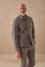 HANNIBAL COLLECTION-JACKET-ERIC 59.-FADED SLATE