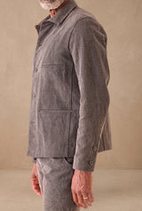 HANNIBAL COLLECTION-JACKET-ERIC 59.-FADED SLATE
