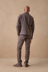 HANNIBAL COLLECTION-JACKET-ERIC 59.-FADED SLATE