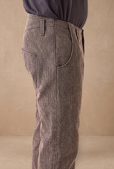 HANNIBAL COLLECTION-TROUSERS-HOLDEN 204-FADED SLATE