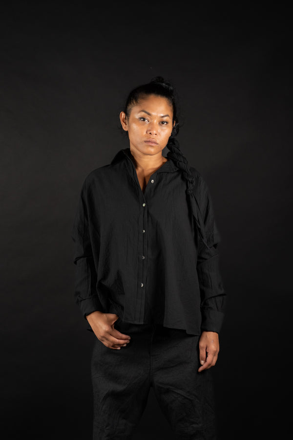 FORME D'EXPRESSION-SHIRT-DS055-BLACK