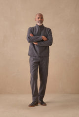 HANNIBAL COLLECTION-JACKET-EIK 67.-BRUSHED GRAPHITE