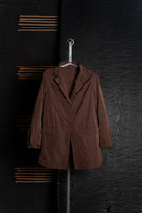KATHARINA HOVMAN-BLAZER LONG-265727-CACAO