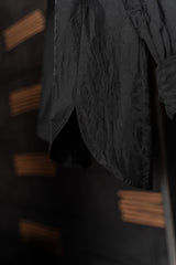 KATHARINA HOVMAN-COLLAR SHIRT FLOWER-265428-BLACK
