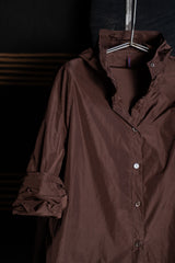 KATHARINA HOVMAN-HOODIE BLOUSE-265534-CACAO